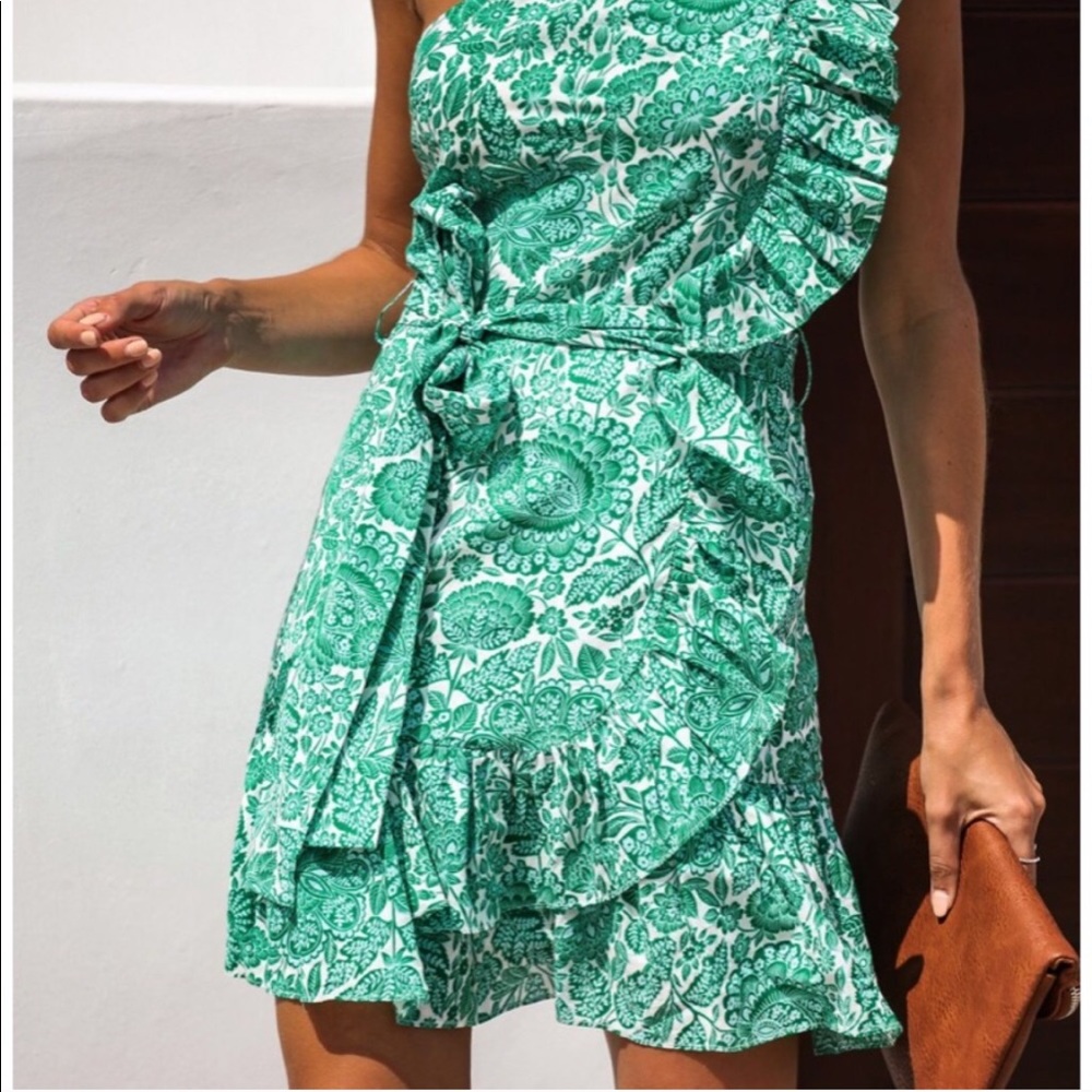 Vici Collection one shoulder dress